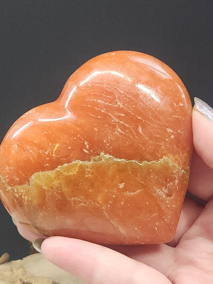 Orange Twist Calcite OCH-002S6-220