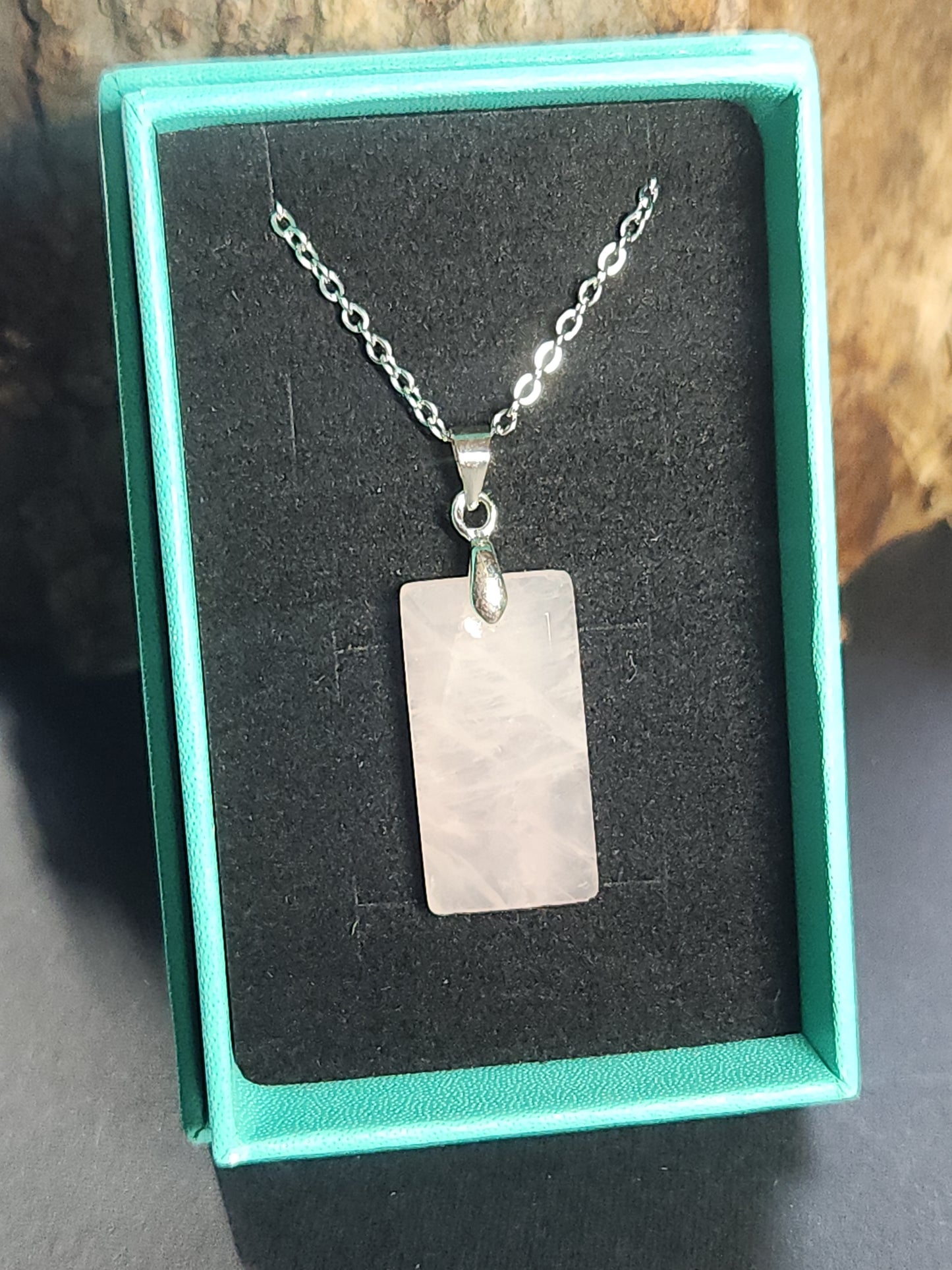 Rose Quartz Necklace RQN-001S