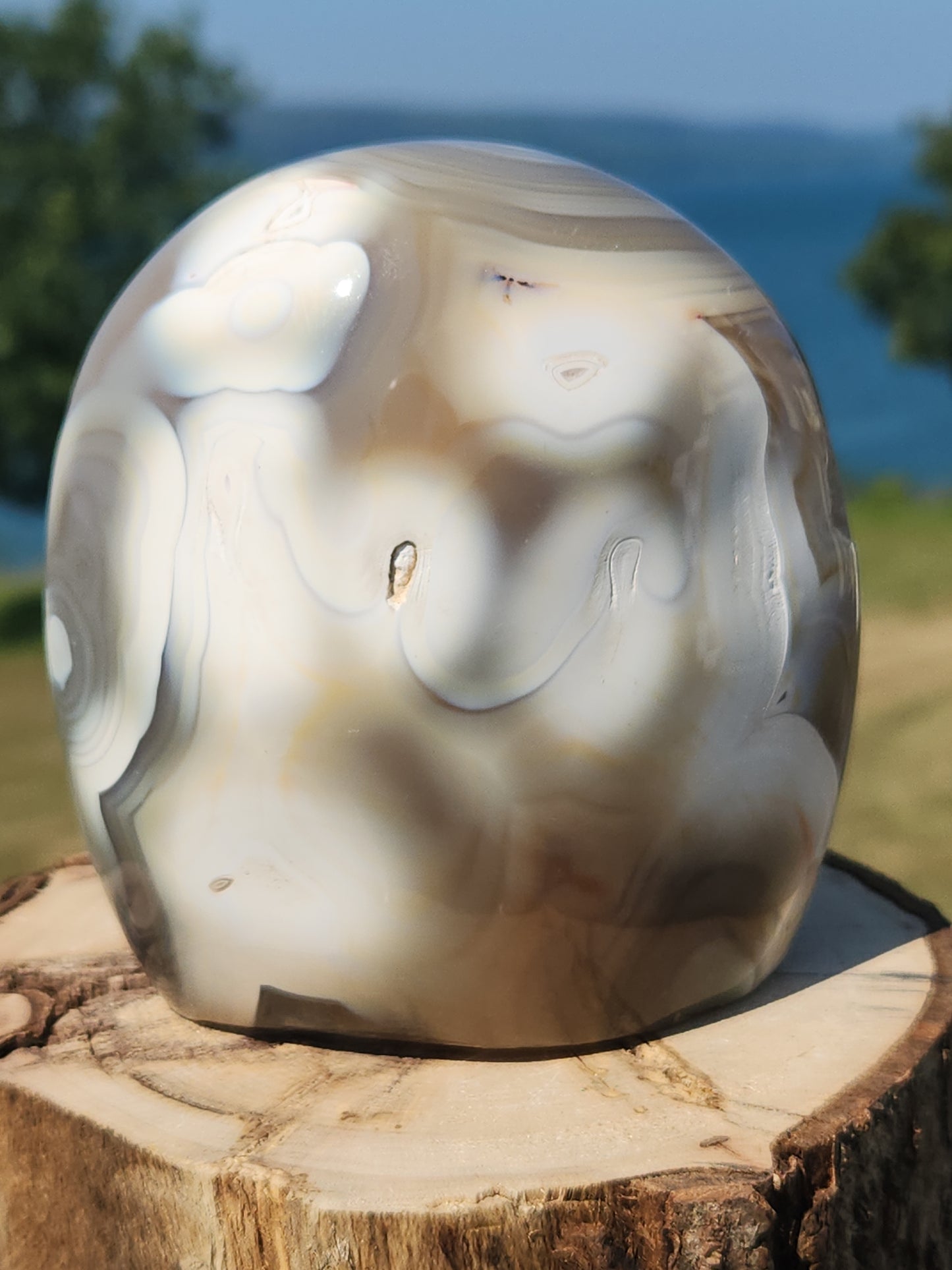 Orca Agate Freeform 731g