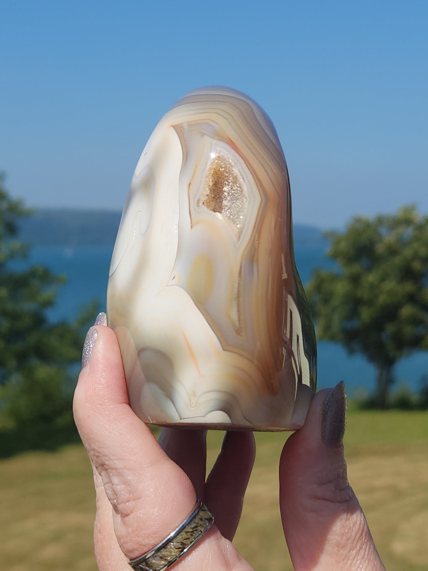 Orca Agate Freeform 731g