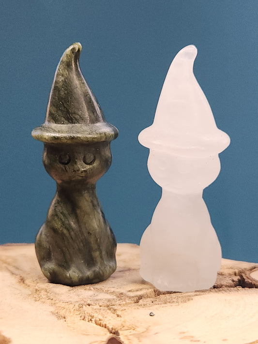 Cat with a Hat Carving
