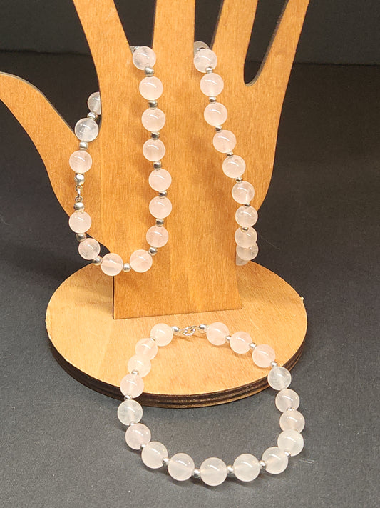 Rose Quartz Stretch Bracelet