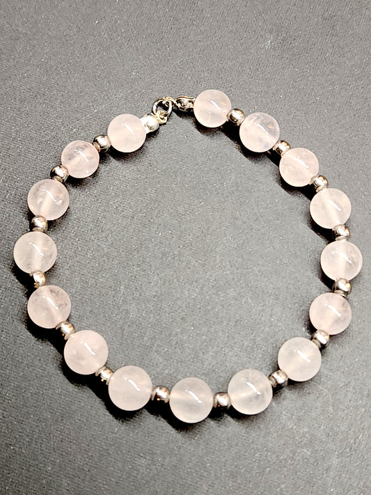 Rose Quartz Stretch Bracelet