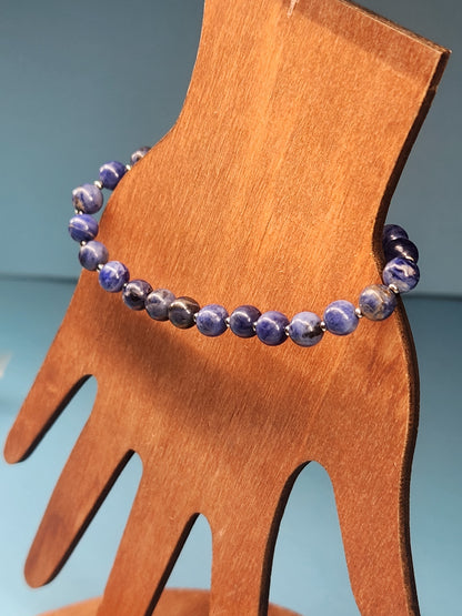 Sodalite Stretch Bracelet BRSO-001S