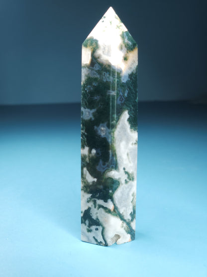 Moss Agate Tower 91g