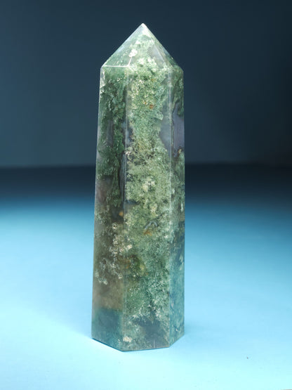 Moss Agate Tower 96g