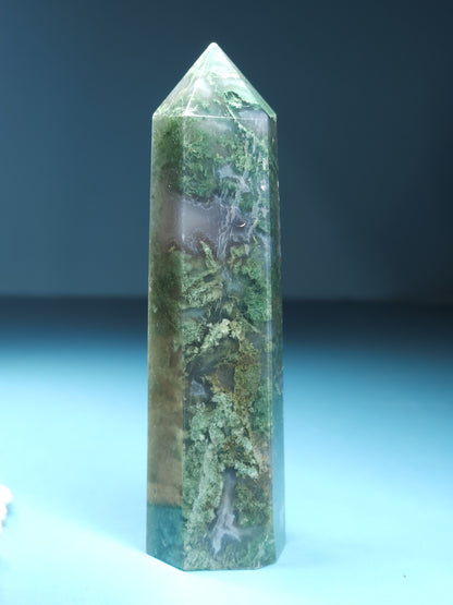 Moss Agate Tower 96g