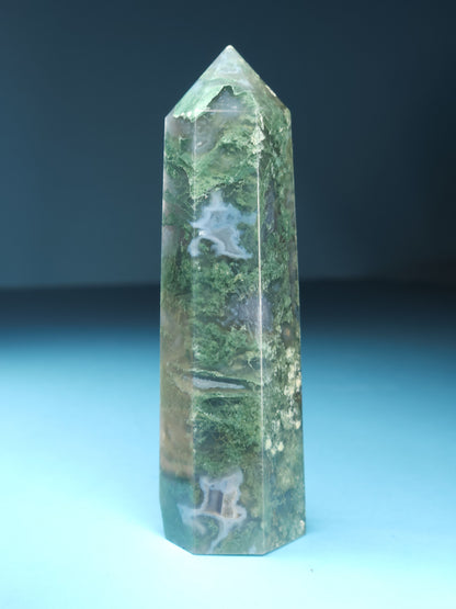 Moss Agate Tower 96g