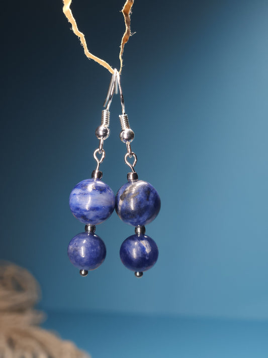 Sodalite Earrings (4 Styles)
