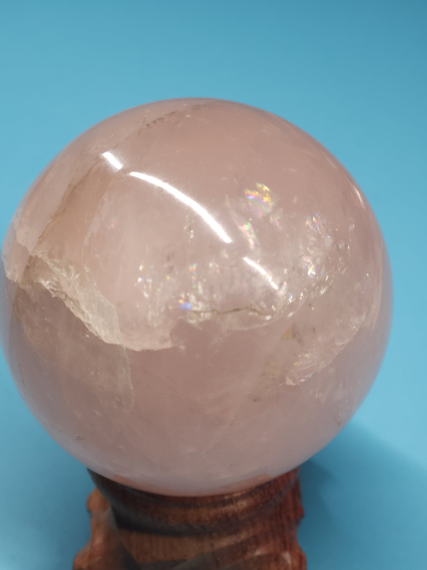 Rose Quartz Sphere 233g