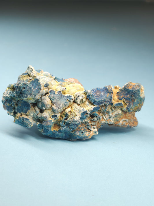 Botryoidal Shattuckite and Chrysocolla Specimen 43g