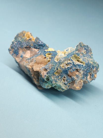 Botryoidal Shattuckite and Chrysocolla Specimen 43g