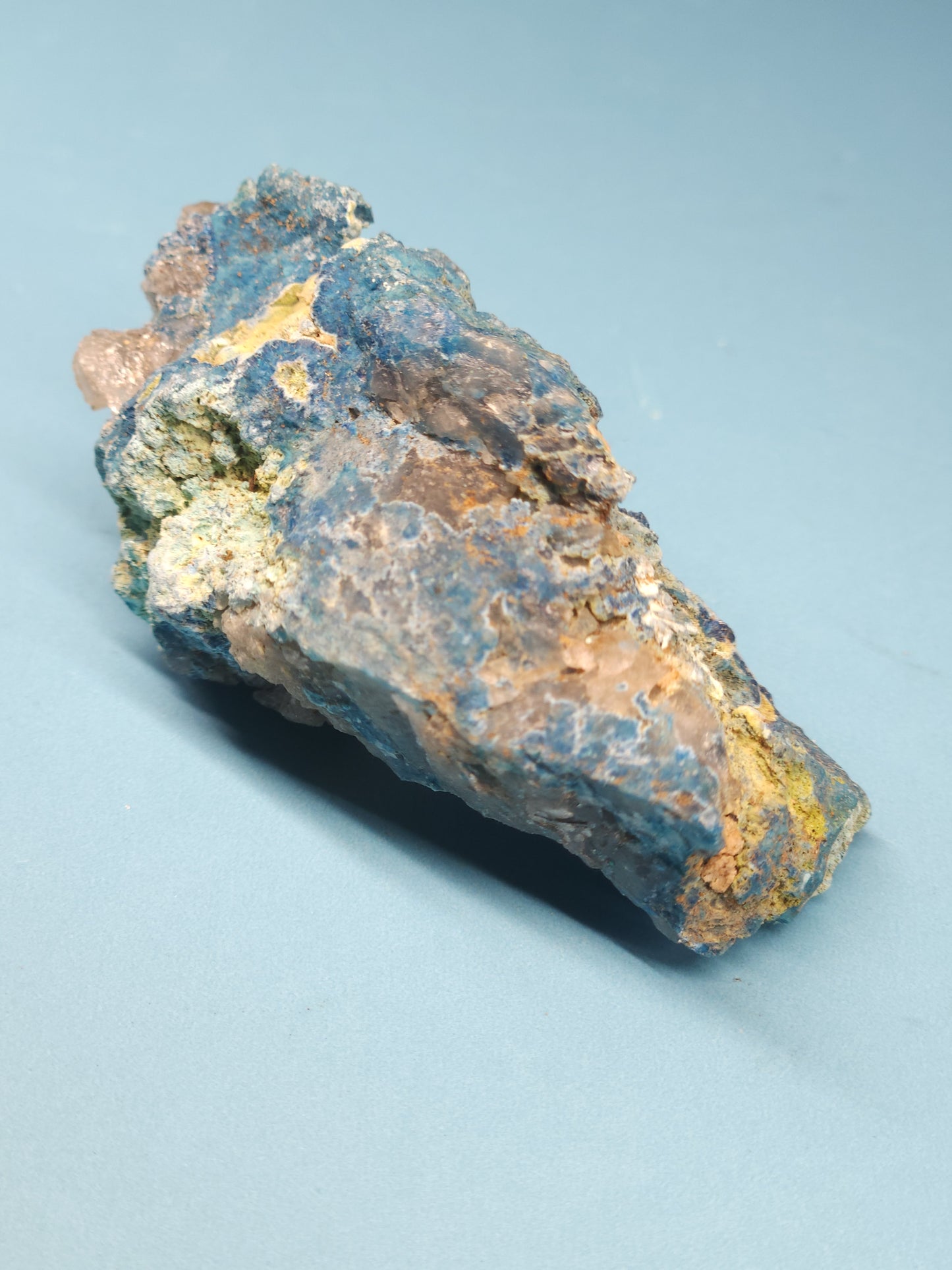 Botryoidal Shattuckite and Chrysocolla Specimen 43g