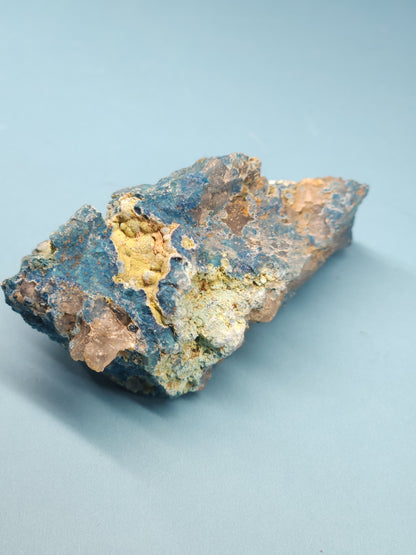 Botryoidal Shattuckite and Chrysocolla Specimen 43g