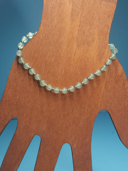 Green Aventurine Stretch Bracelet 7"