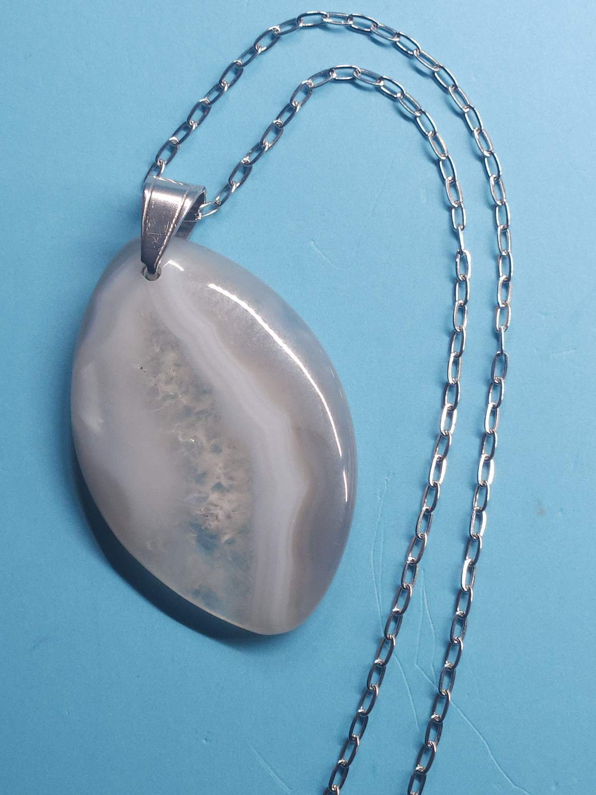 Lace Agate Necklace
