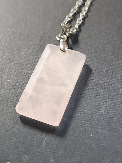 Rose Quartz Necklace RQN-001S