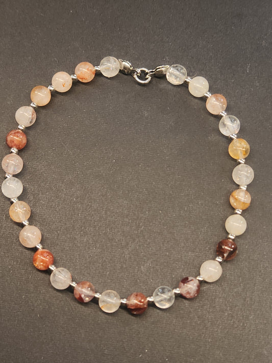 Fire Quartz Stretch Bracelet FQB-003S