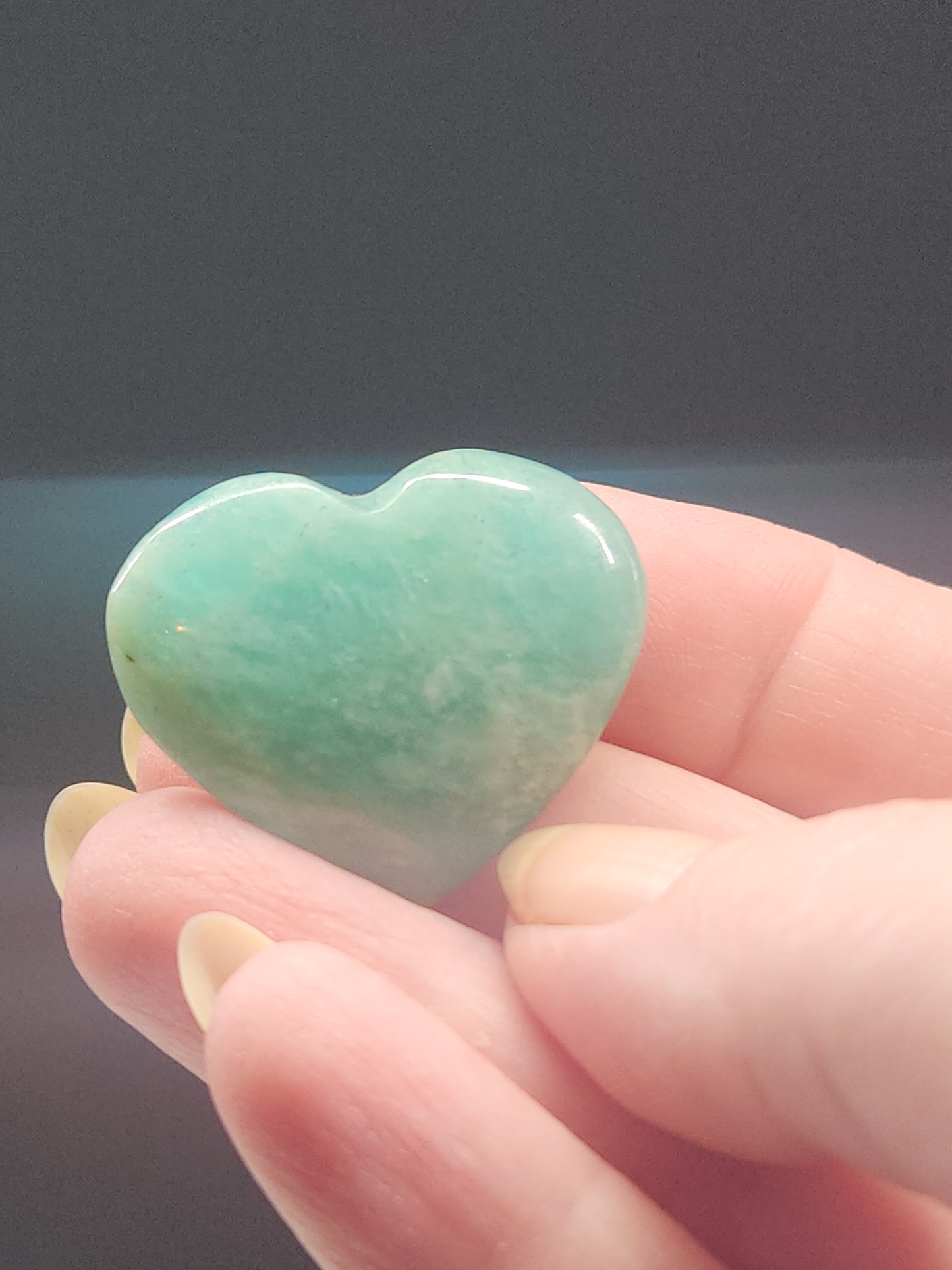 Amazonite Hearts 3cm