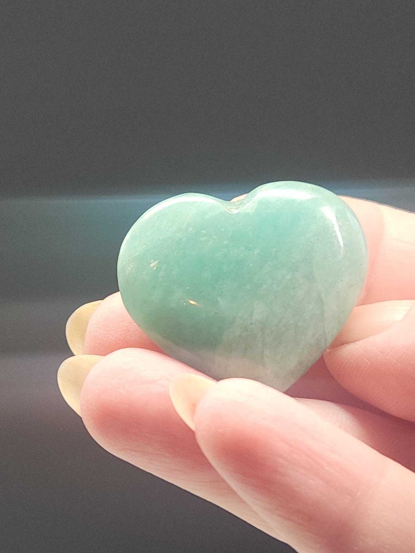 Amazonite Hearts 3cm