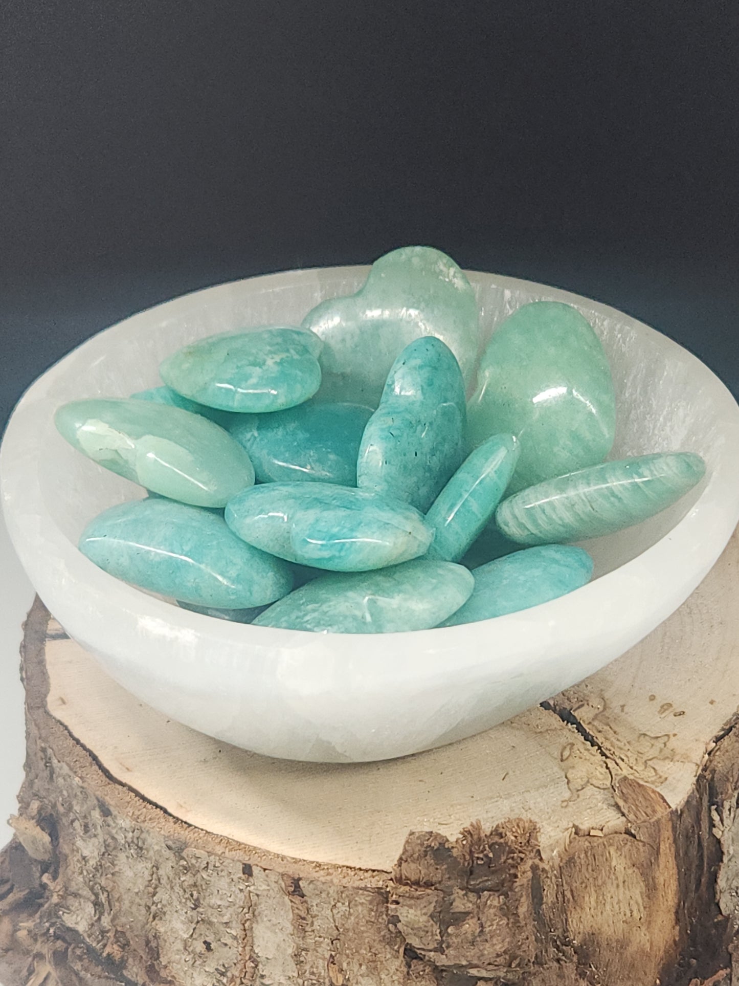 Amazonite Hearts 3cm