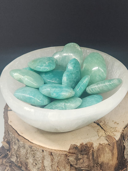 Amazonite Hearts 3cm