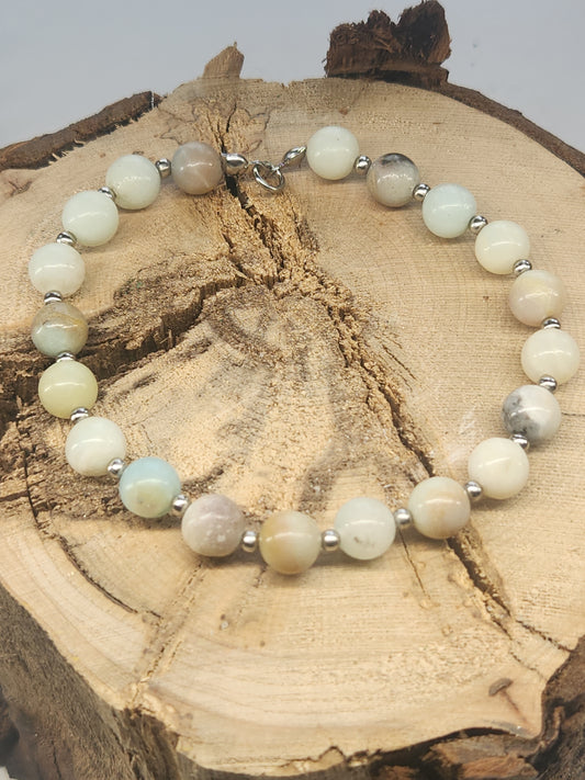 Caribbean Calcite Stretch Bracelet BR-SCC01S
