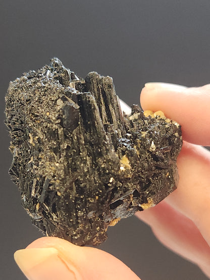 Black Tourmaline Cluster 62g BTR1