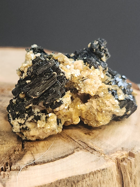 Black Tourmaline Cluster 42g BTR4