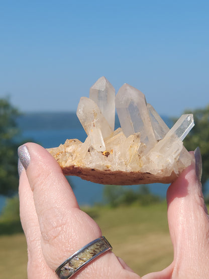 Clear Quartz Cluster 103g