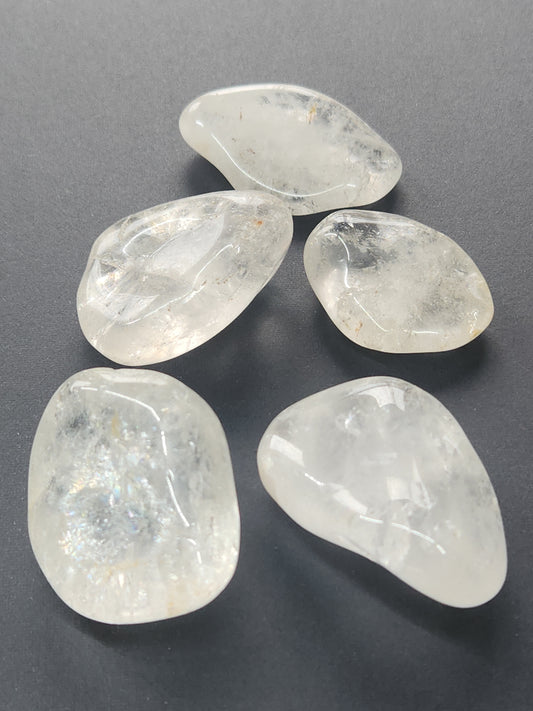 Clear Quartz Tumbles CQTU-INT