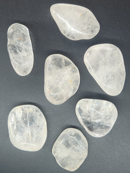 Clear Quartz Tumbles CQTU-INT