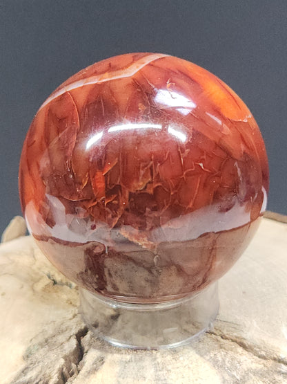 Carnelian Sphere CRS-004S-197-4