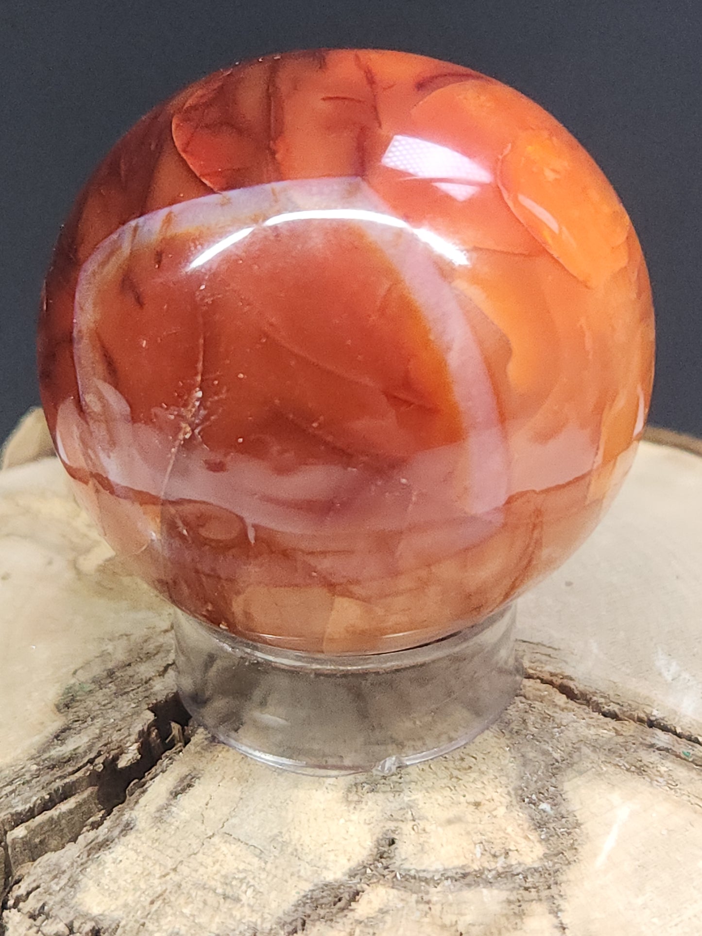 Carnelian Sphere CRS-004S-197-4