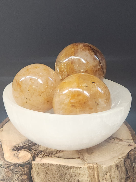 Golden Healer Spheres, 4cm