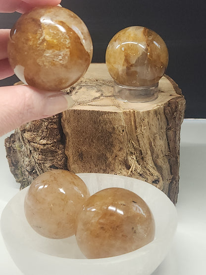 Golden Healer Spheres, 4cm