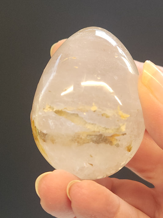 Clear Quartz Egg 100g