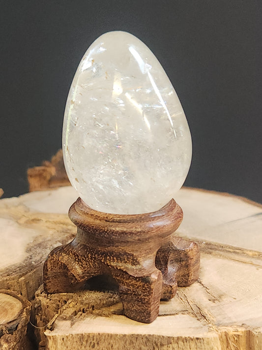 Clear Quartz Egg 17g