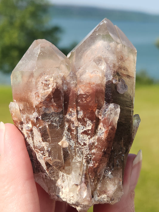 Hematoid Quartz Point HQP-012S-155