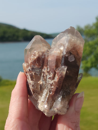 Hematoid Quartz Point HQP-012S-155