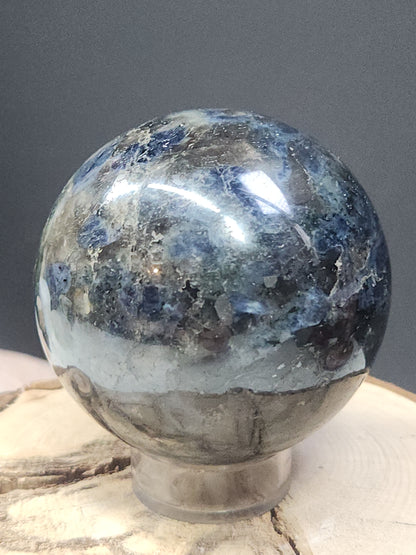 Iolite (Water Sapphire) Sphere IS-002S-411-4