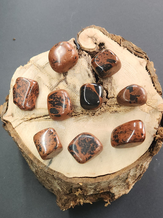 Mahogany Obsidian Tumbles MOTU-INT