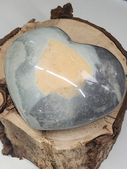 Polychrome Jasper Heart PJH-003S-392-3