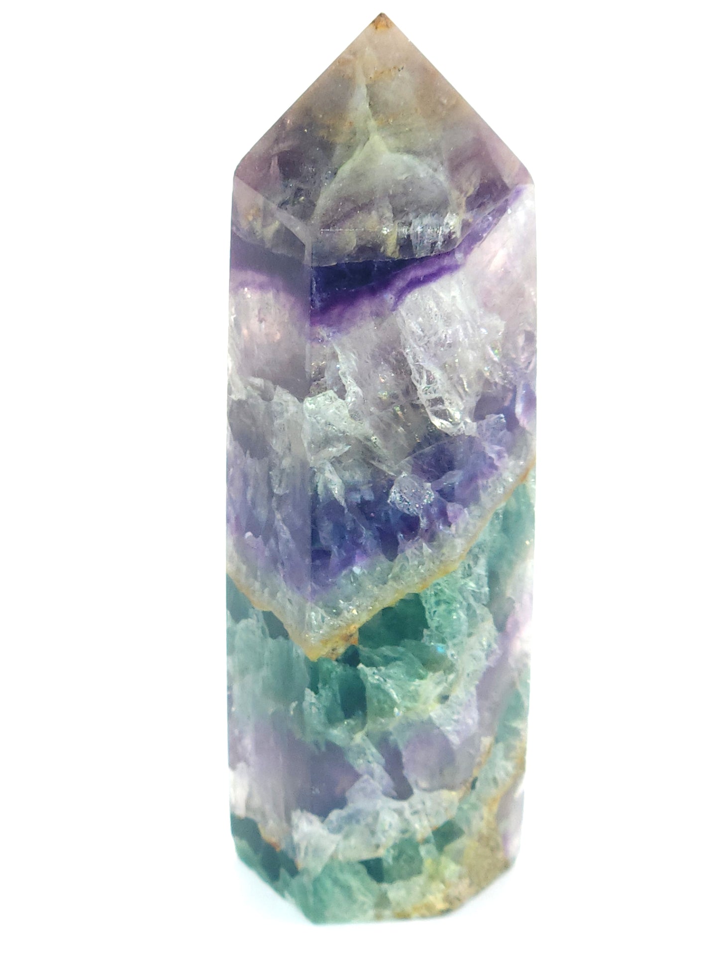 Rainbow Fluorite Tower 106g