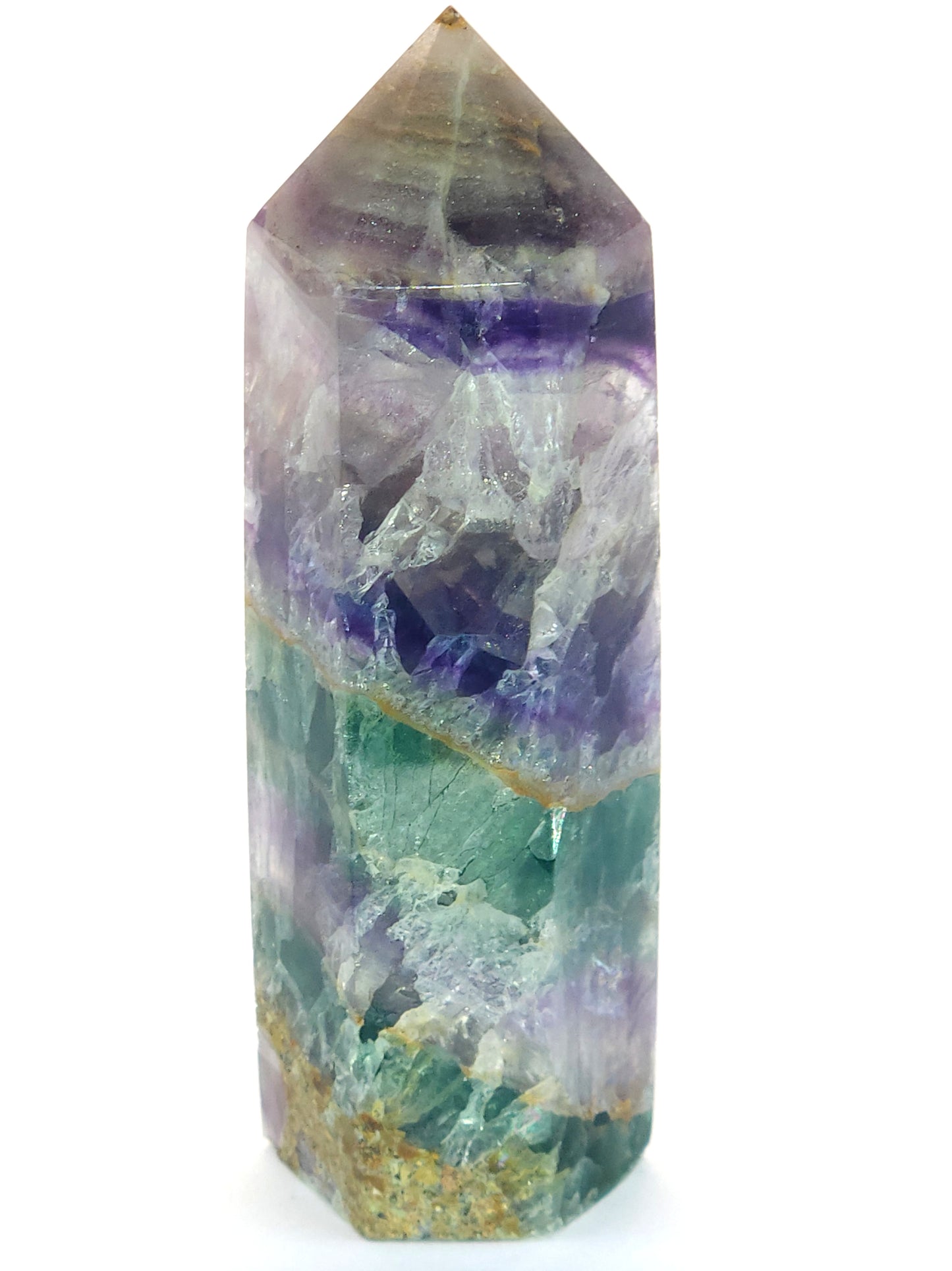 Rainbow Fluorite Tower 106g