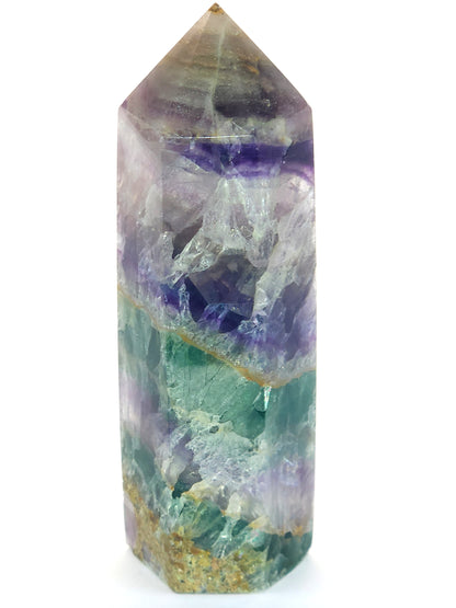 Rainbow Fluorite Tower 106g