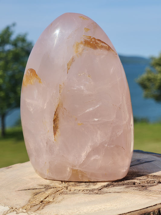 Rose Quartz Freeform 392g