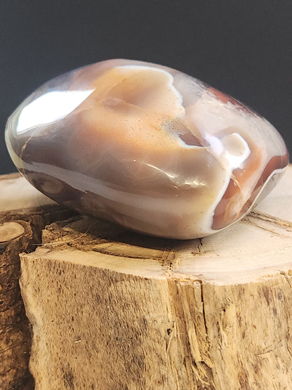 Sashe River Agate Face-Polished 318g
