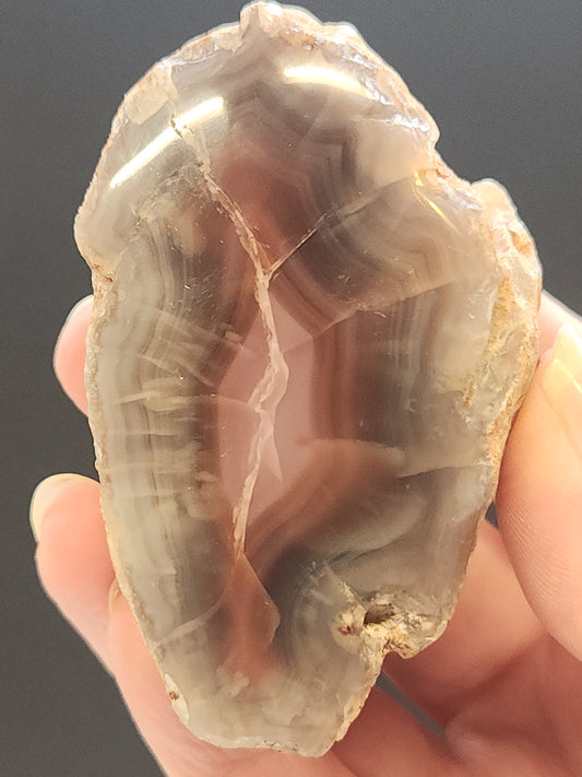Sashe River Agate Face-Polished 176g