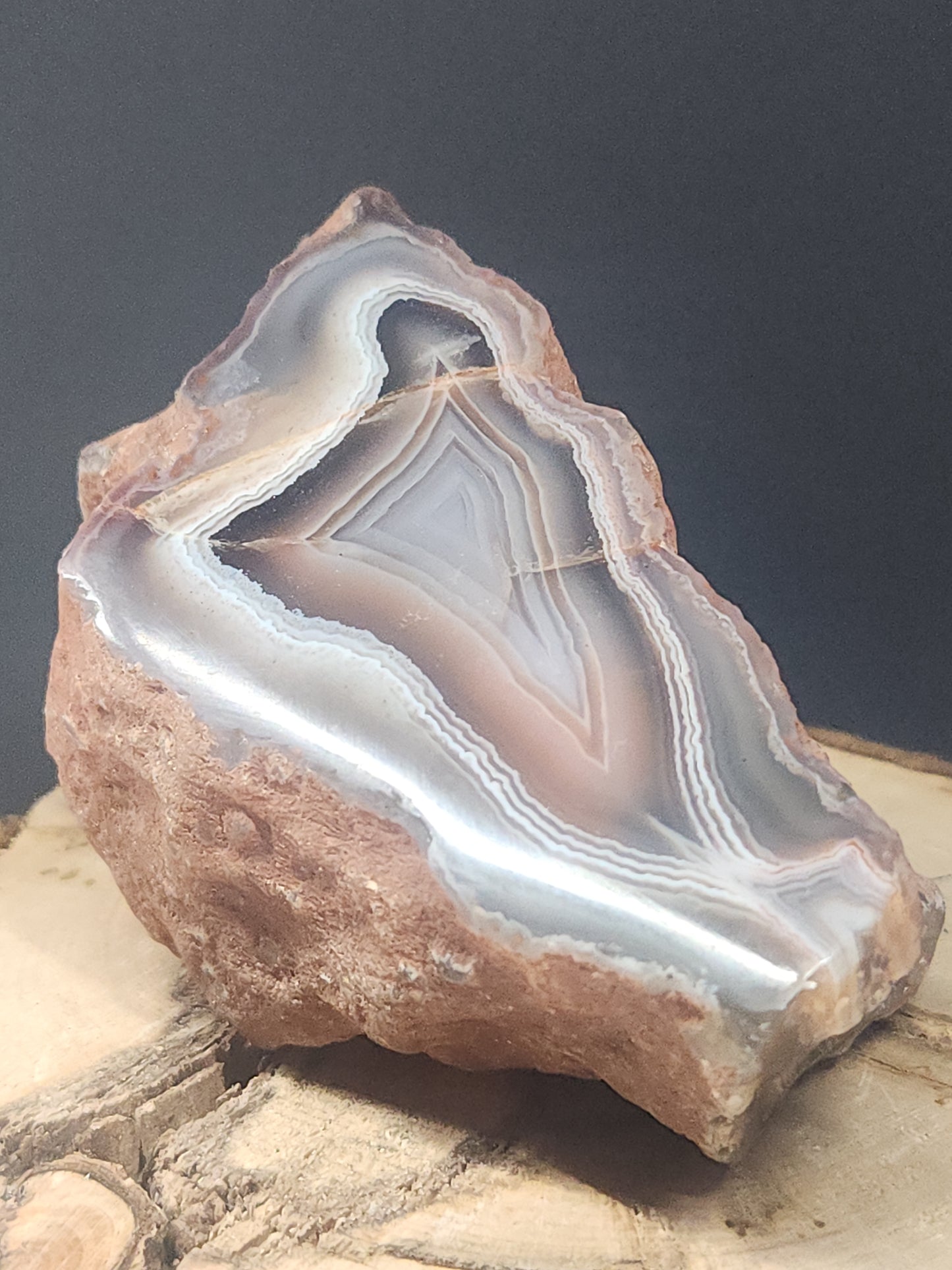 Sashe River Agate Polished One Side SRAZ-006S-304